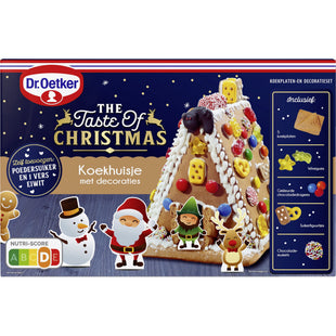 Dr. Oetker Koekhuisje met decoraties
