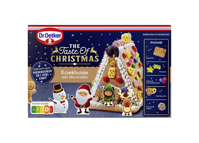 Dr. Oetker Koekhuisje met decoraties
