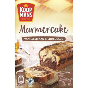 Koopmans Marmercake vanillesmaak & chocolade