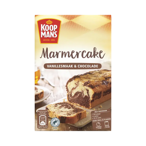 Koopmans Marmorierter Kuchen Vanillegeschmack & Schokolade