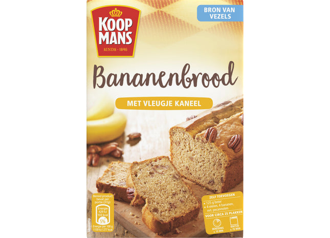 Koopmans Bananenbrot mit einem Hauch Zimt