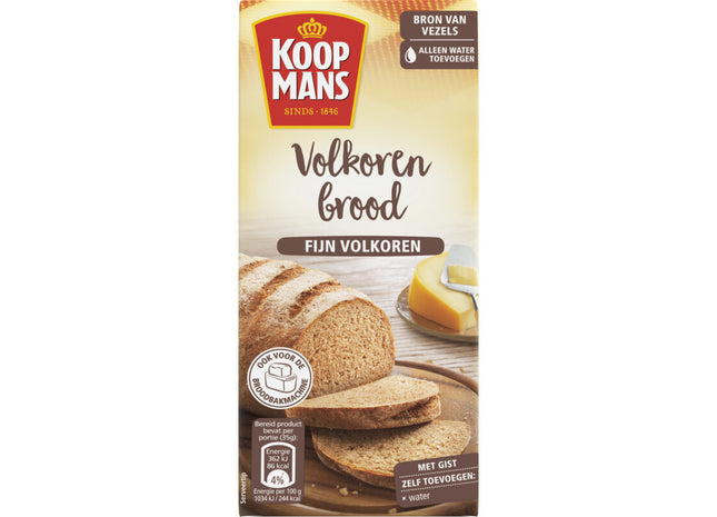 Koopmans Volkoren brood fijn volkoren