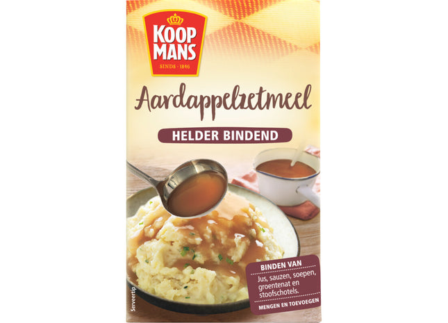 Klare Bindung aus Kartoffelstärke von Koopmans