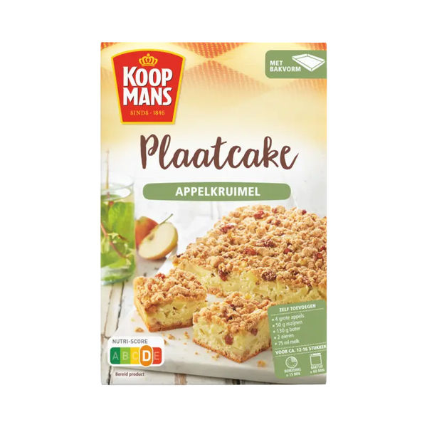 Koopmans Sheet Cake Apple Crumble