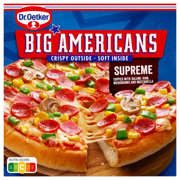 Dr. Oetker Big Americans Supreme pizza