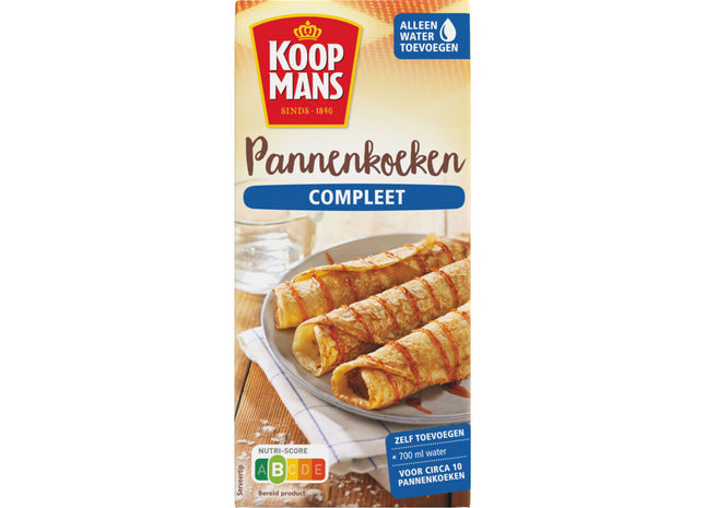 Koopmans Mix voor pannenkoeken compleet