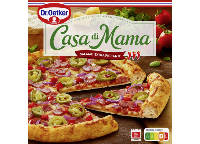 Dr. Oetker Casa di mama pizza salame extra piccante