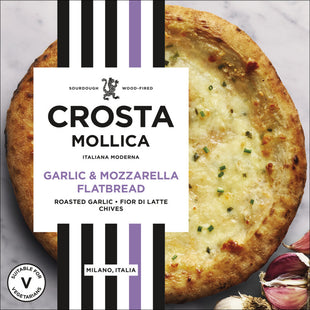 Crosta & Mollica Garlic sourdough pizzabread