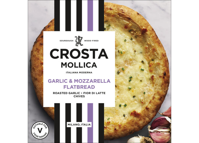 Crosta & Mollica Garlic sourdough pizzabread