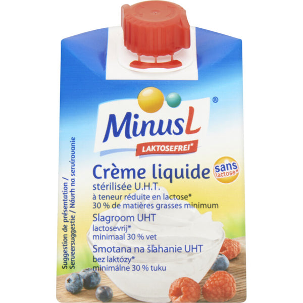 MinusL Lactosevrije houdbare slagroom