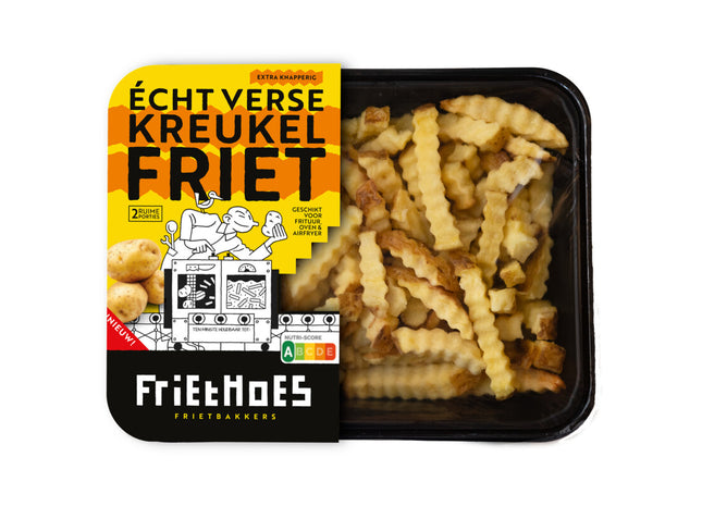 Friethoes Echt verse kreukel friet