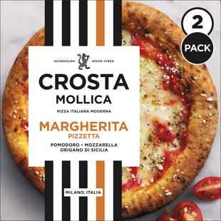 Crosta & Mollica Pizzetta margherita 2-pack