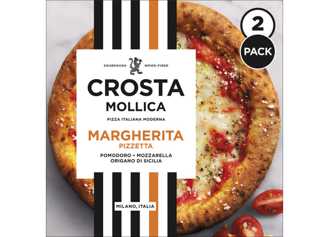 Crosta &amp; Mollica Pizzetta Margherita 2er-Pack