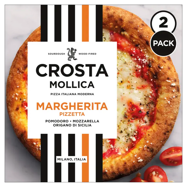 Crosta & Mollica Small Margherita Pizza 2-pack