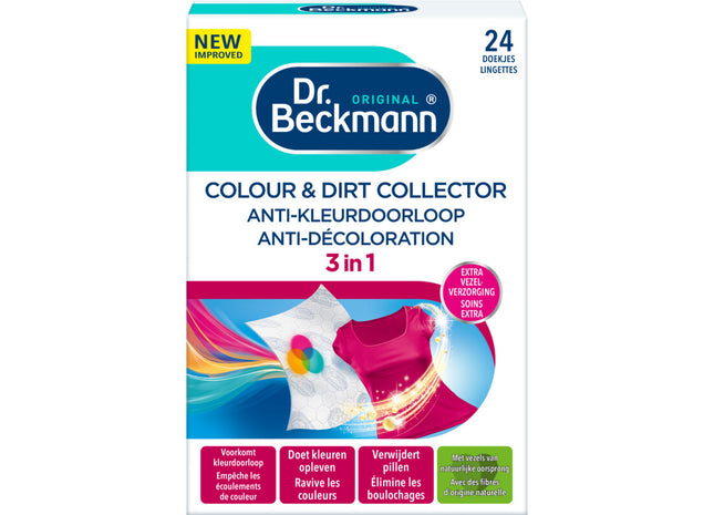 Dr. Beckmann Anti-kleurdoorloop doekjes