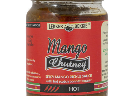 Lekker Bekkie Mango chutney