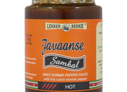 Lekker Bekkie Javaanse sambal