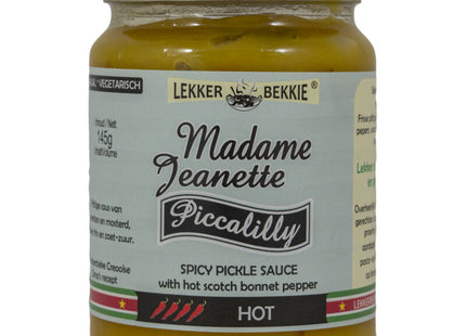 Lekker Bekkie Madame jeanette piccalilly