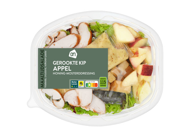 Geräucherter Hähnchen-Apfel-Salat