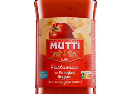 Mutti Tomatensaus met parmigiano reggiano