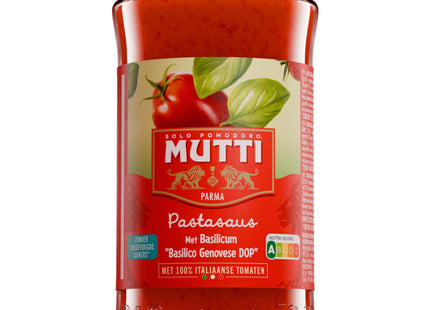Mutti Tomatensaus met baslilicum
