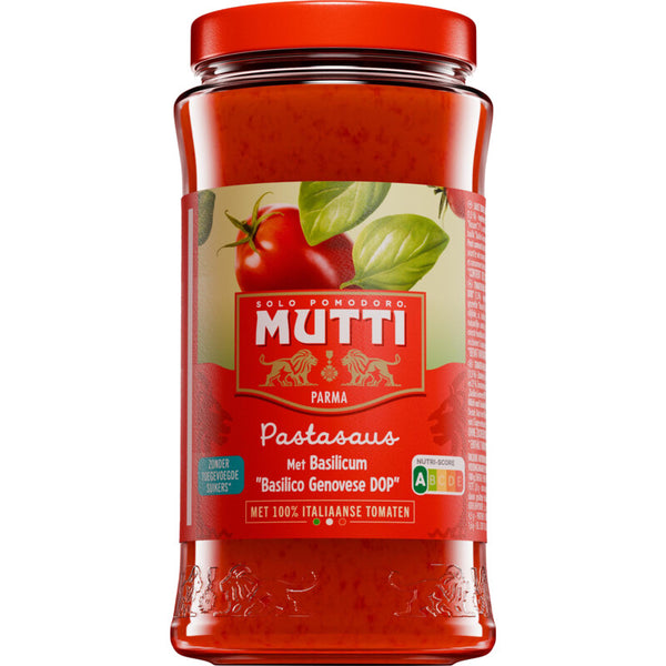 Mutti Tomatensaus met baslilicum