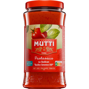 Mutti Tomatensaus met baslilicum