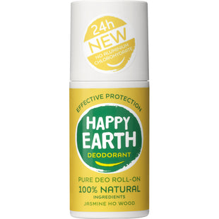 Happy Earth Deo Roller Jasmine Ho Wood