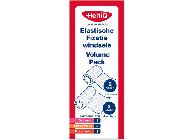 HeltiQ Elastische fixatiewindsels volume pack