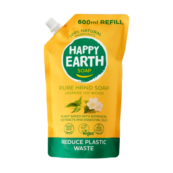 Happy Earth Pure hand soap jasmine ho wood refill