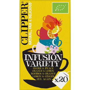 Clipper Organic infusion variety pack