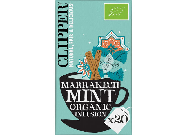 Clipper Marrakech mint organic infusion