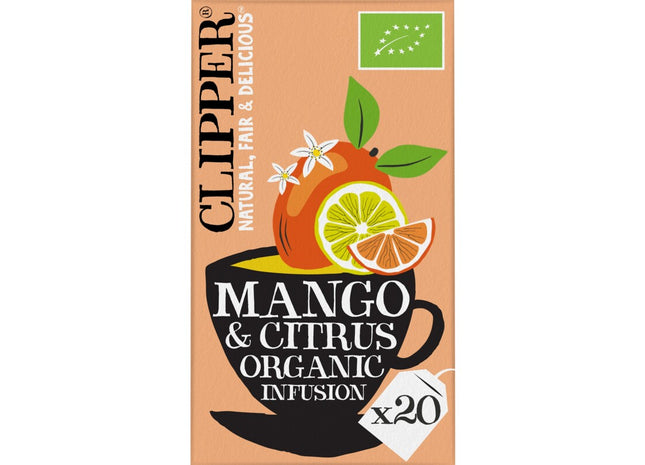 Clipper Mango & citrus organic infusion