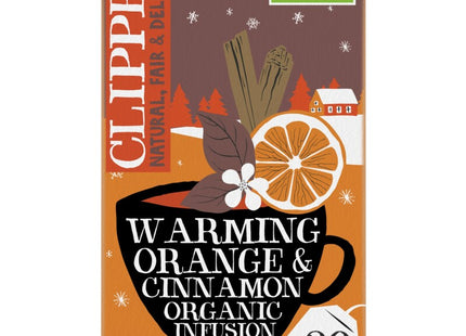 Clipper Warming orange cinnamon organic infusion