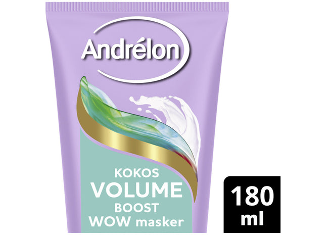 Andrélon Kokos volume boost 1 minuut wow masker