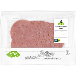Biologisch Gekookte worst