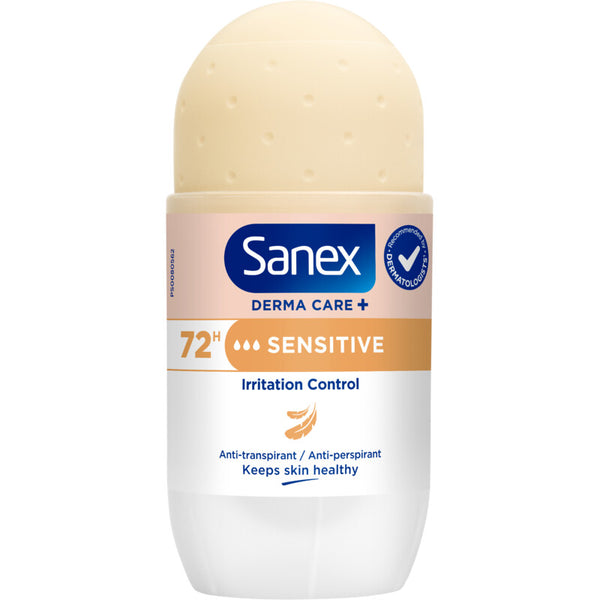 Sanex Derma Care+ Sensitive Deodorant Roll-on