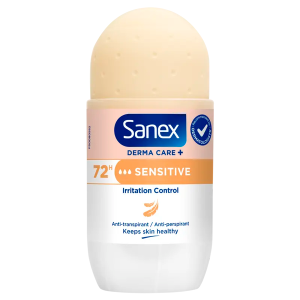 Sanex Derma Care+ Sensitive Deodorant Roll-on