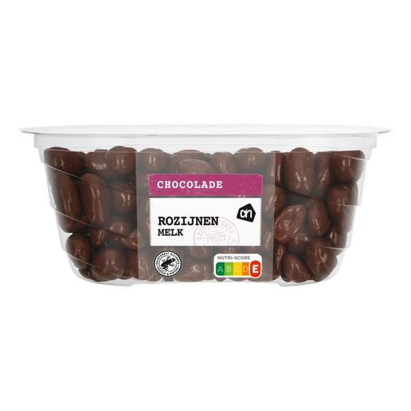 Raisin milk chocolate