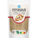 Pepersaus pittig en romig