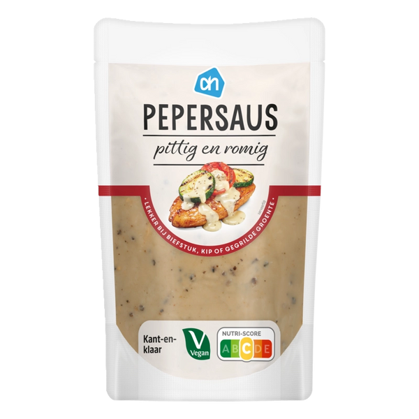 Pepersaus pittig en romig