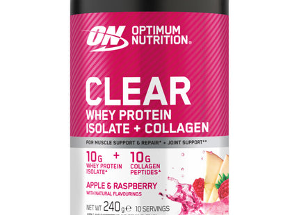 Optimum Nutrition Clear whey + collagen apple & raspberry