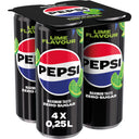 Pepsi Zero sugar lime 4-pack