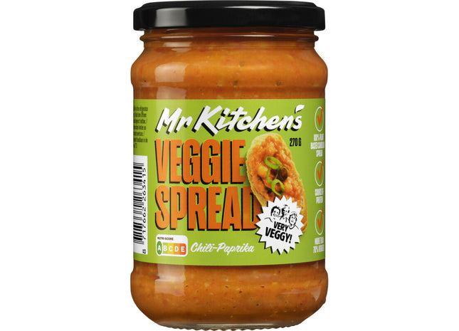 Mister kitchen's Veggie spread & dip chili paprika