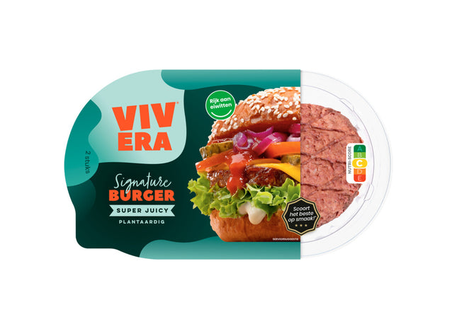 Vivera Signature burger plantaardig