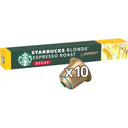 Starbucks Blonde espresso roast decaf capsules