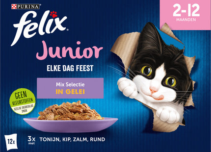 Felix Elke dag feest junior mix selectie gelei