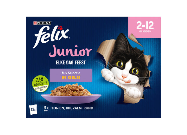 Felix Elke dag feest junior mix selectie gelei