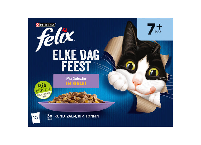 Felix Elke dag feest senior mix selectie gelei