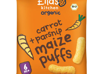 Ella's kitchen Maize puffs wortel + pastinaak 6m+ bio